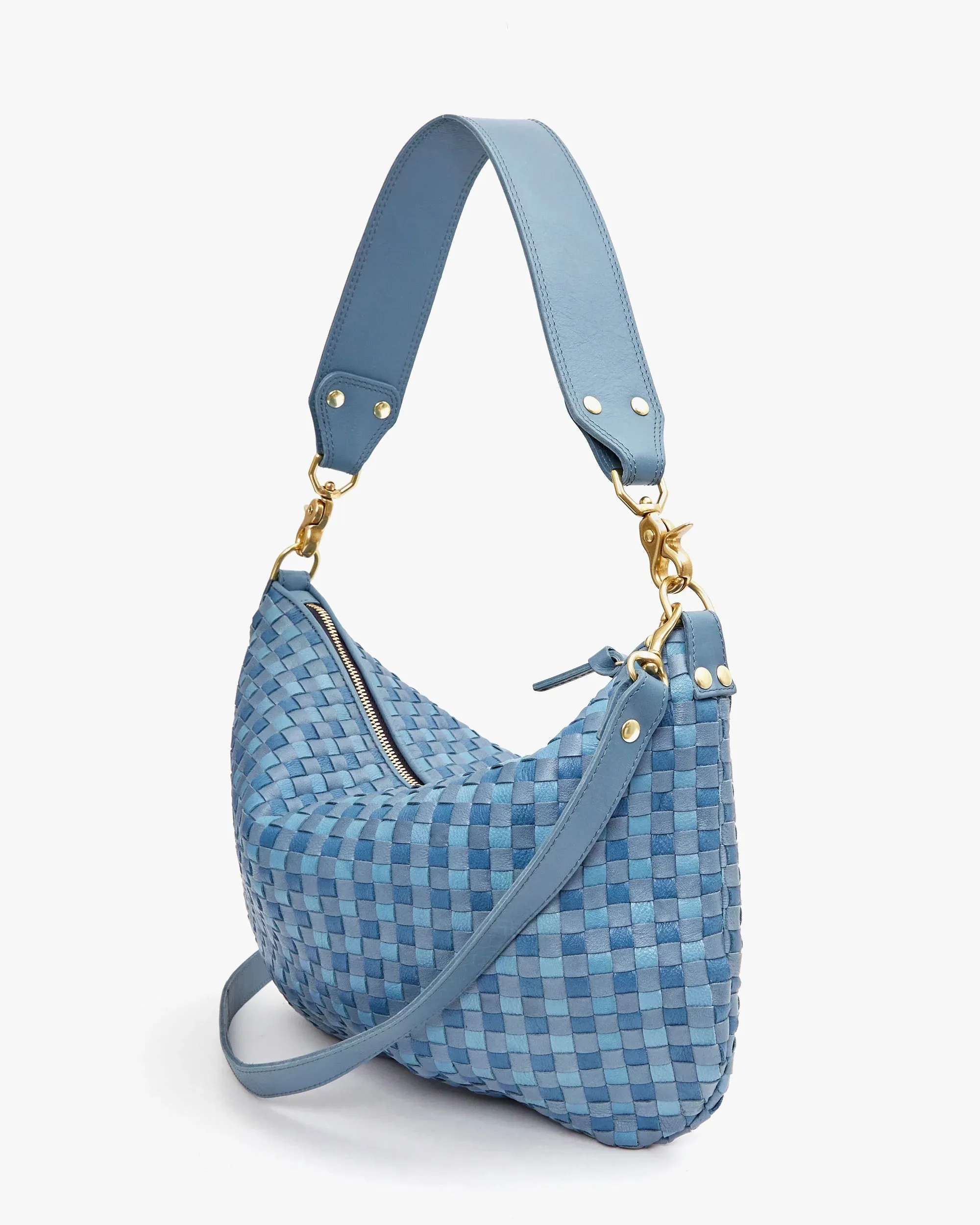 Moyen Messenger Woven ~ Denim