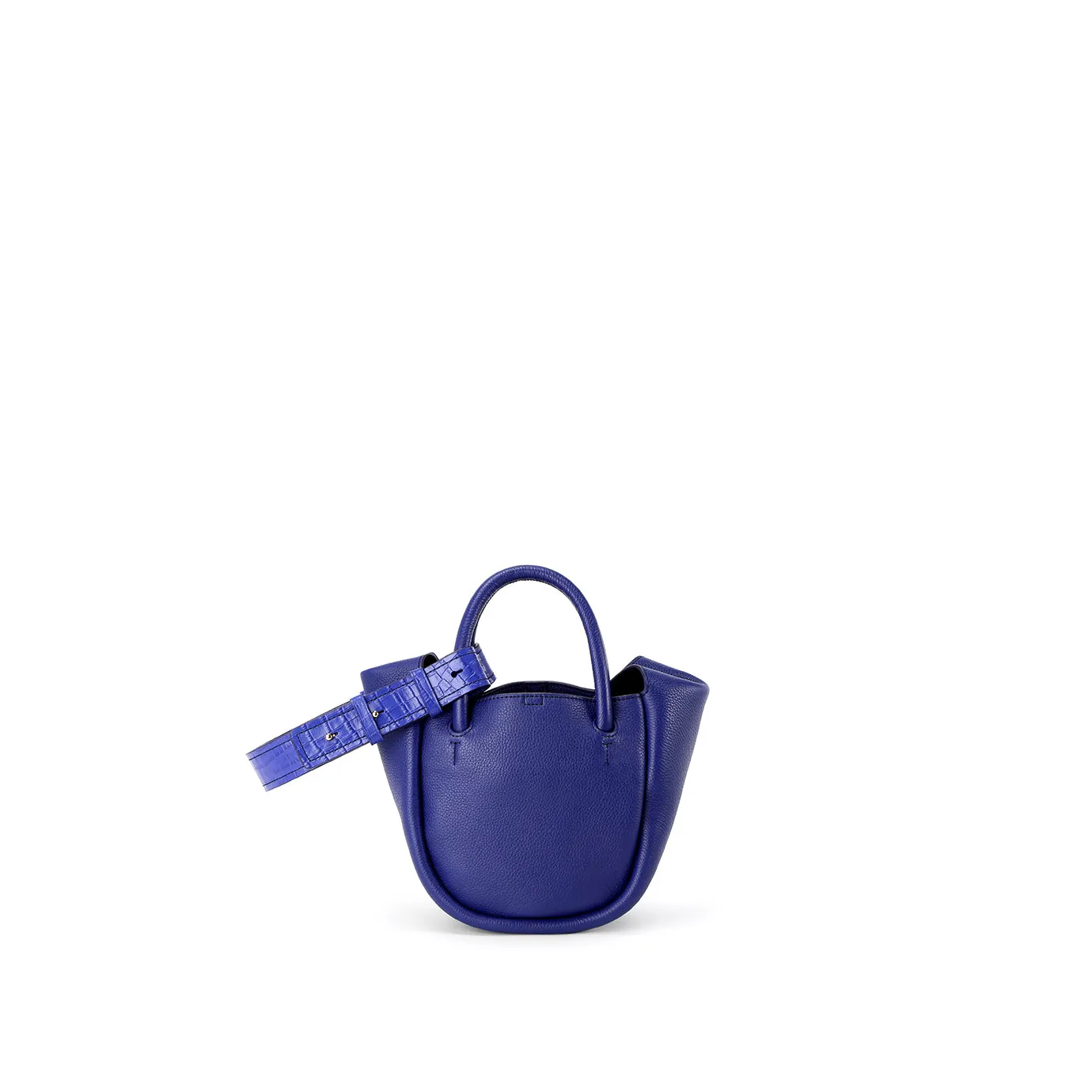 NADIA Mini Satchel - Bleu Électrique