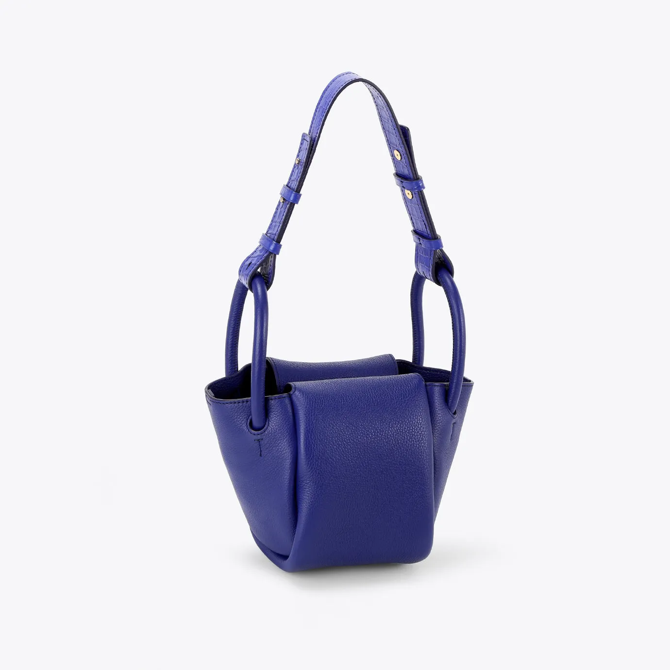 NADIA Mini Satchel - Bleu Électrique