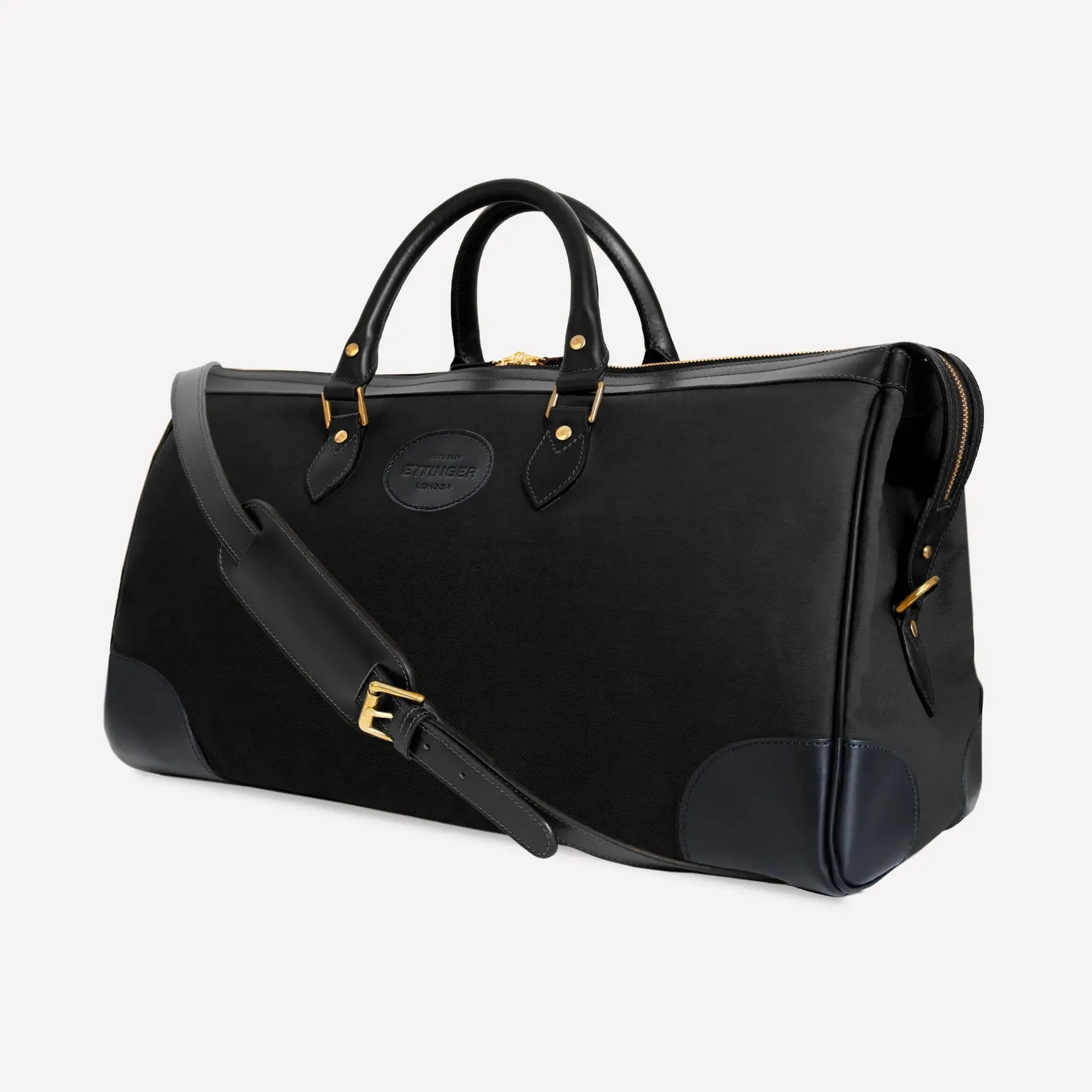 New Hurlingham Overnight Bag - Black