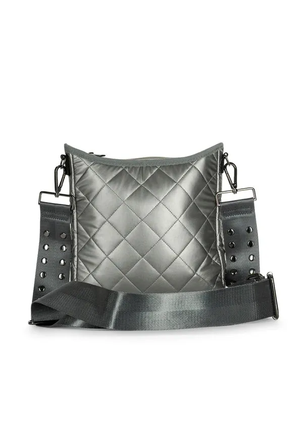 Nikki Crossbody in Iron