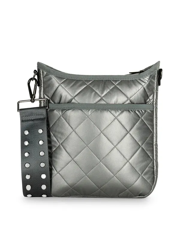 Nikki Crossbody in Iron