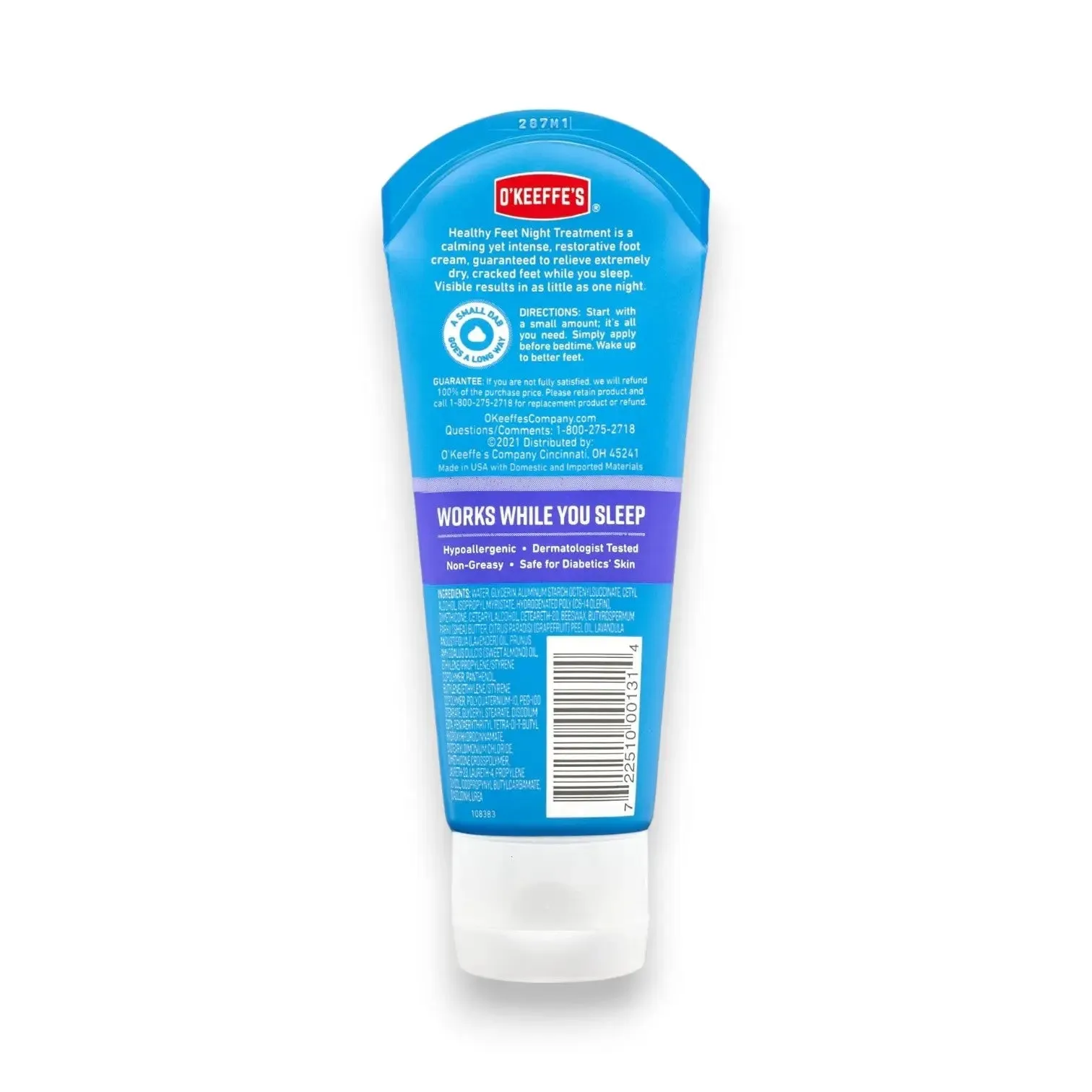 O Keeffes Healthy Feet Night Treatment Cream 85g