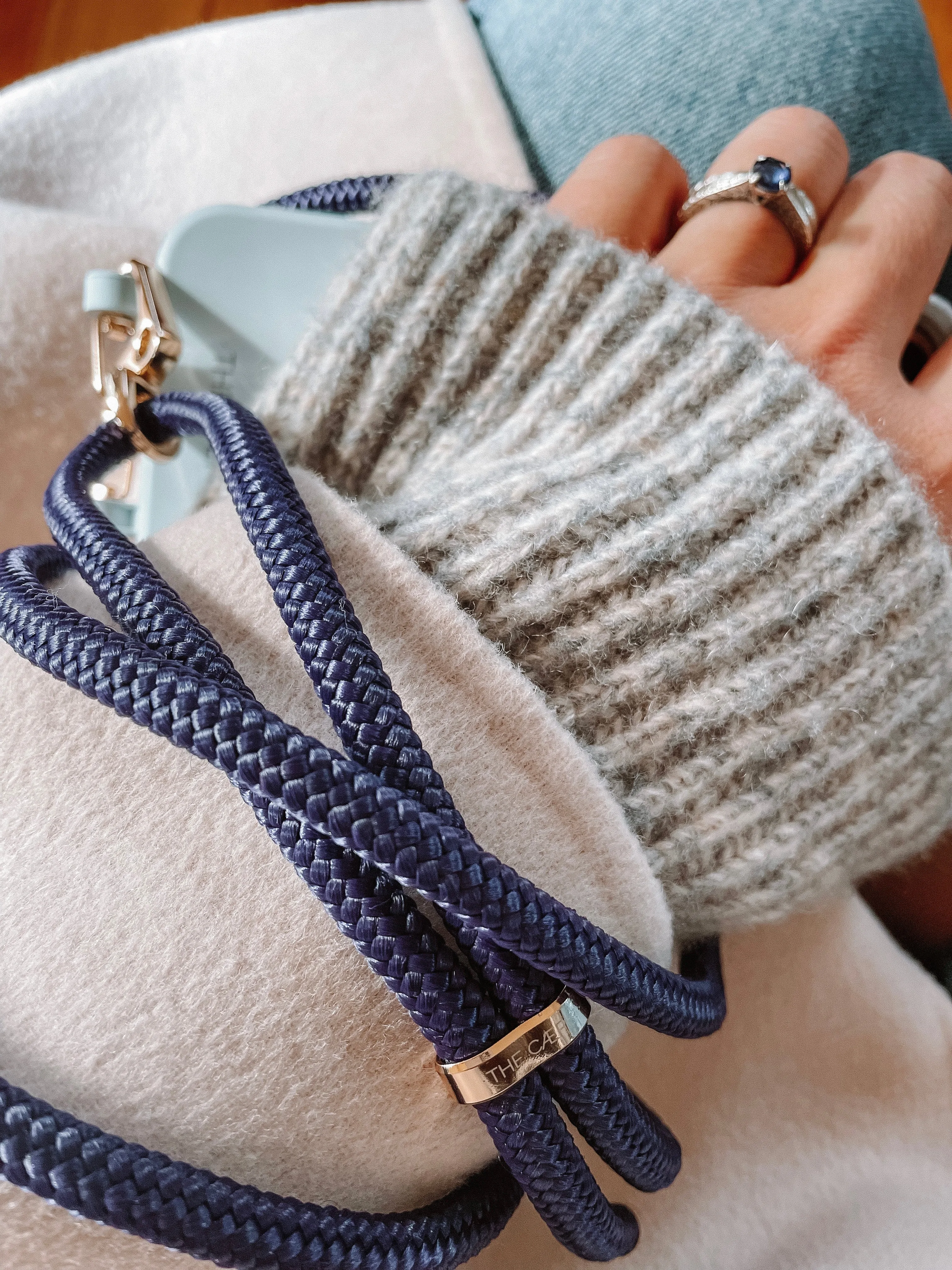 Ocean Gold Phone Strap