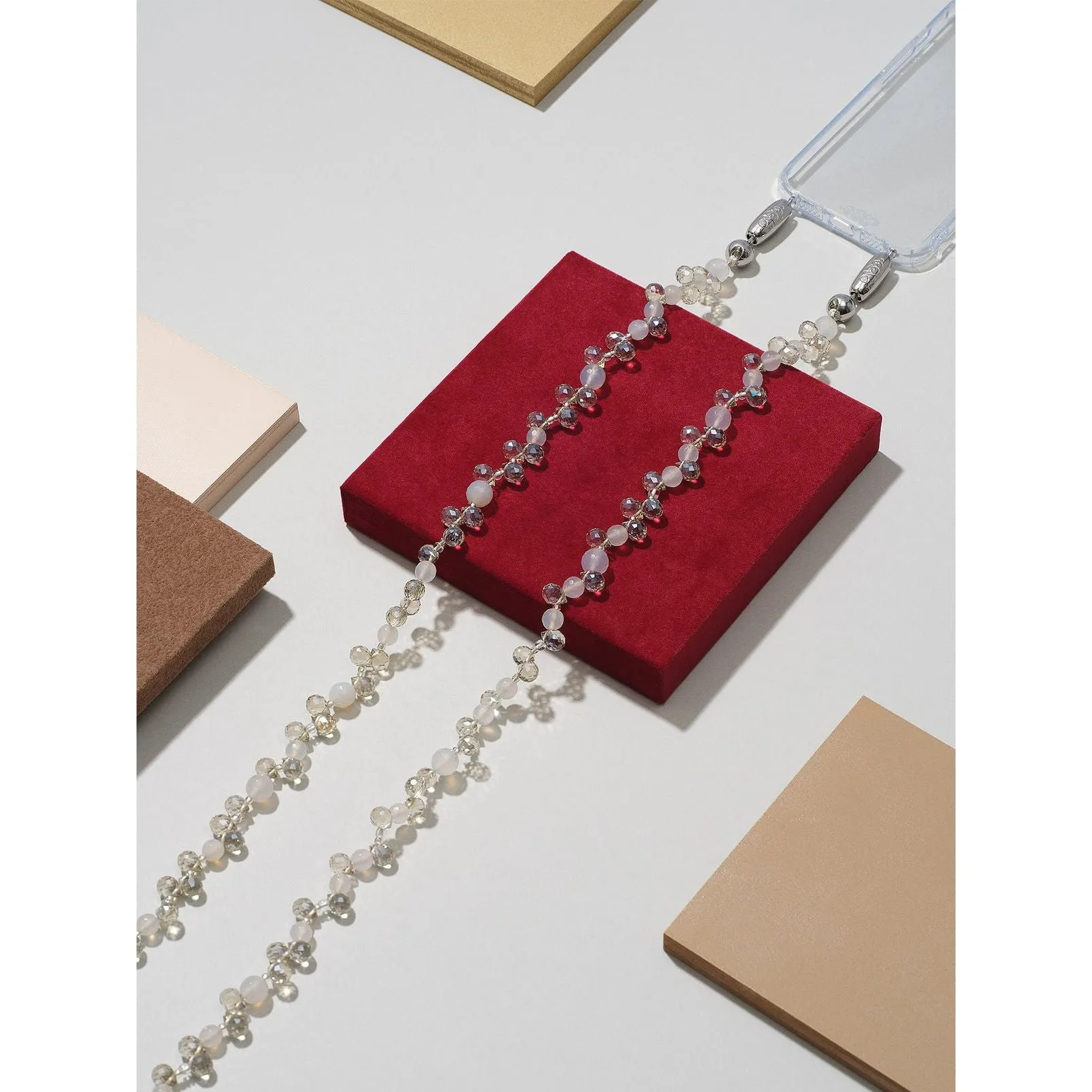 Ossa New York Faceted Crystal Crossbody