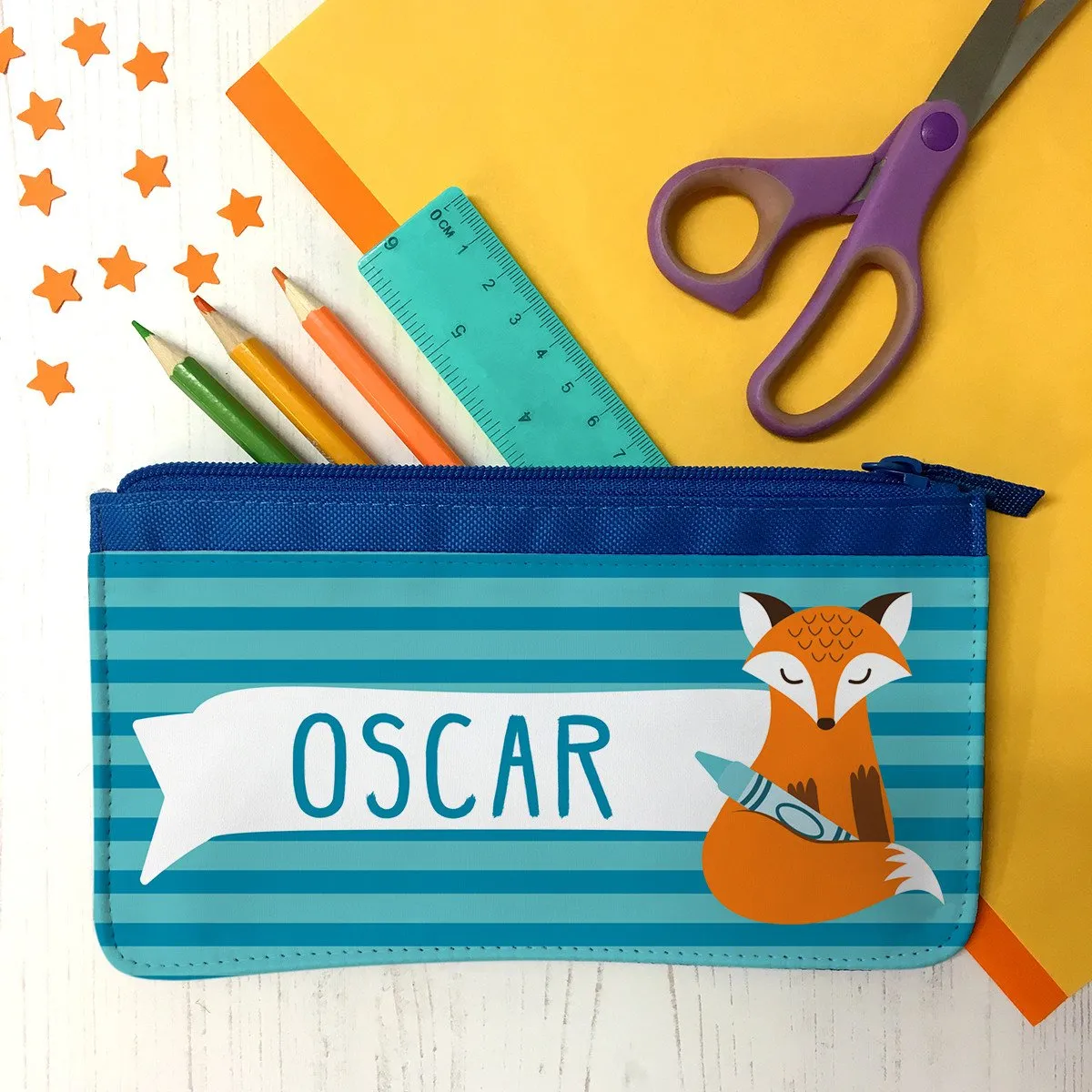 Personalised Clever Fox Mini Backpack