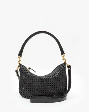 Petit Moyen Messenger Black Rattan