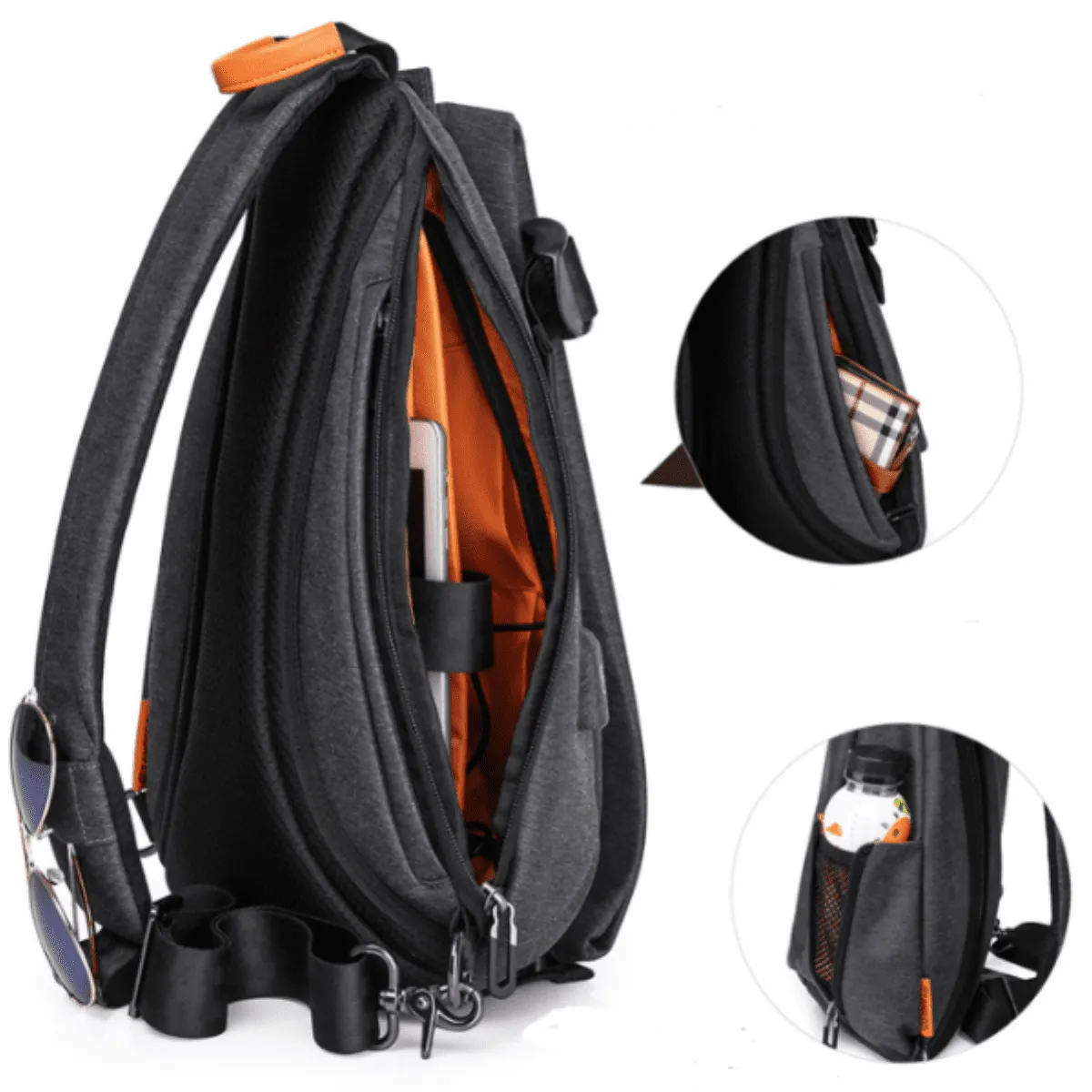 Premium Chest Bag with USB Slot