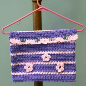 Red Heart Crochet Going to Grandma's Pocket on Hanger