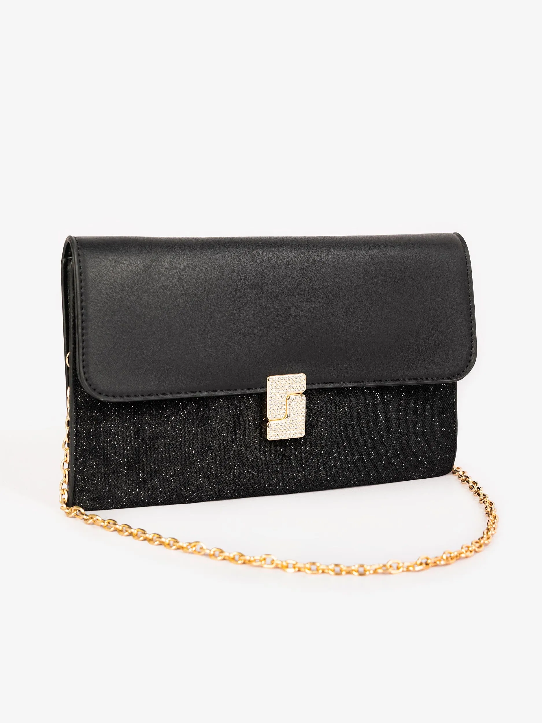 Rhinestone Embellished Clutch
