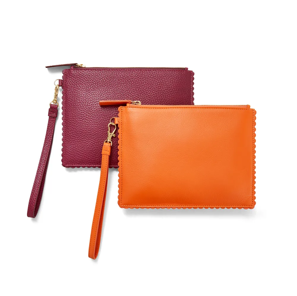 Scalloped Mini Pouch