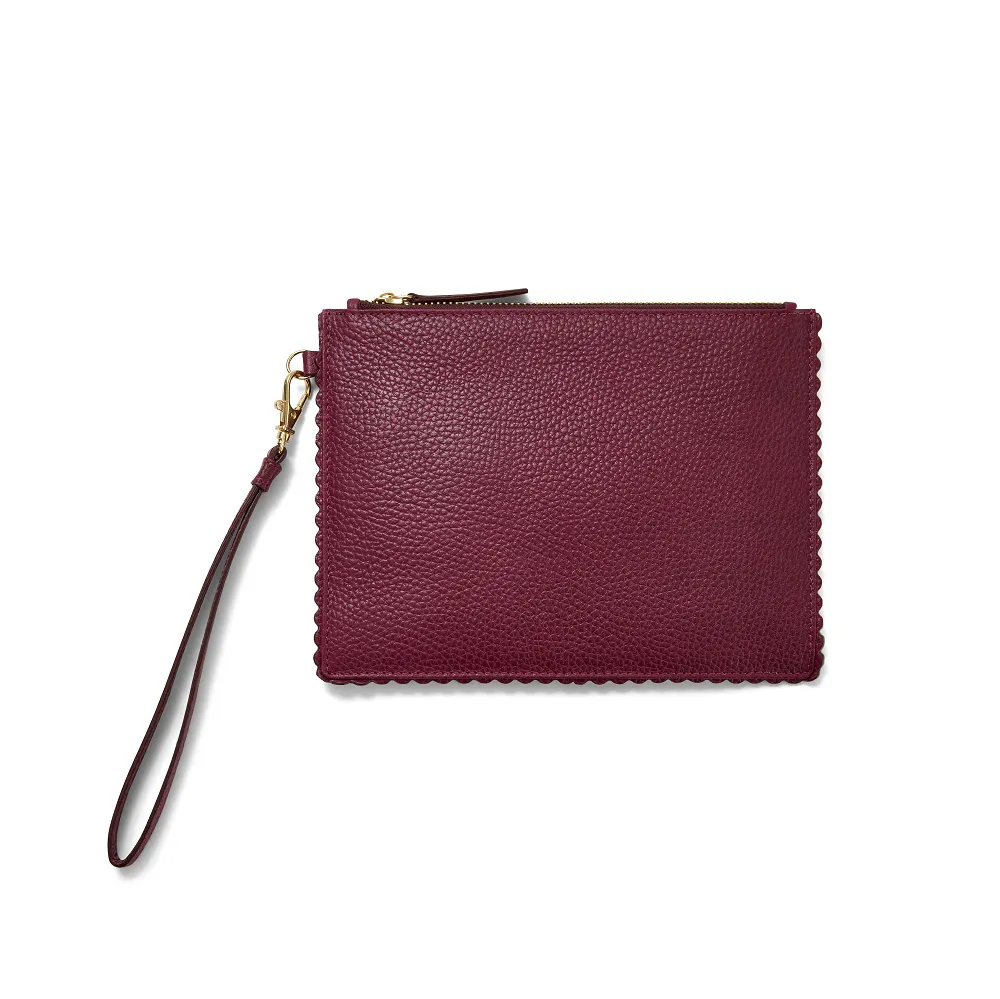 Scalloped Mini Pouch