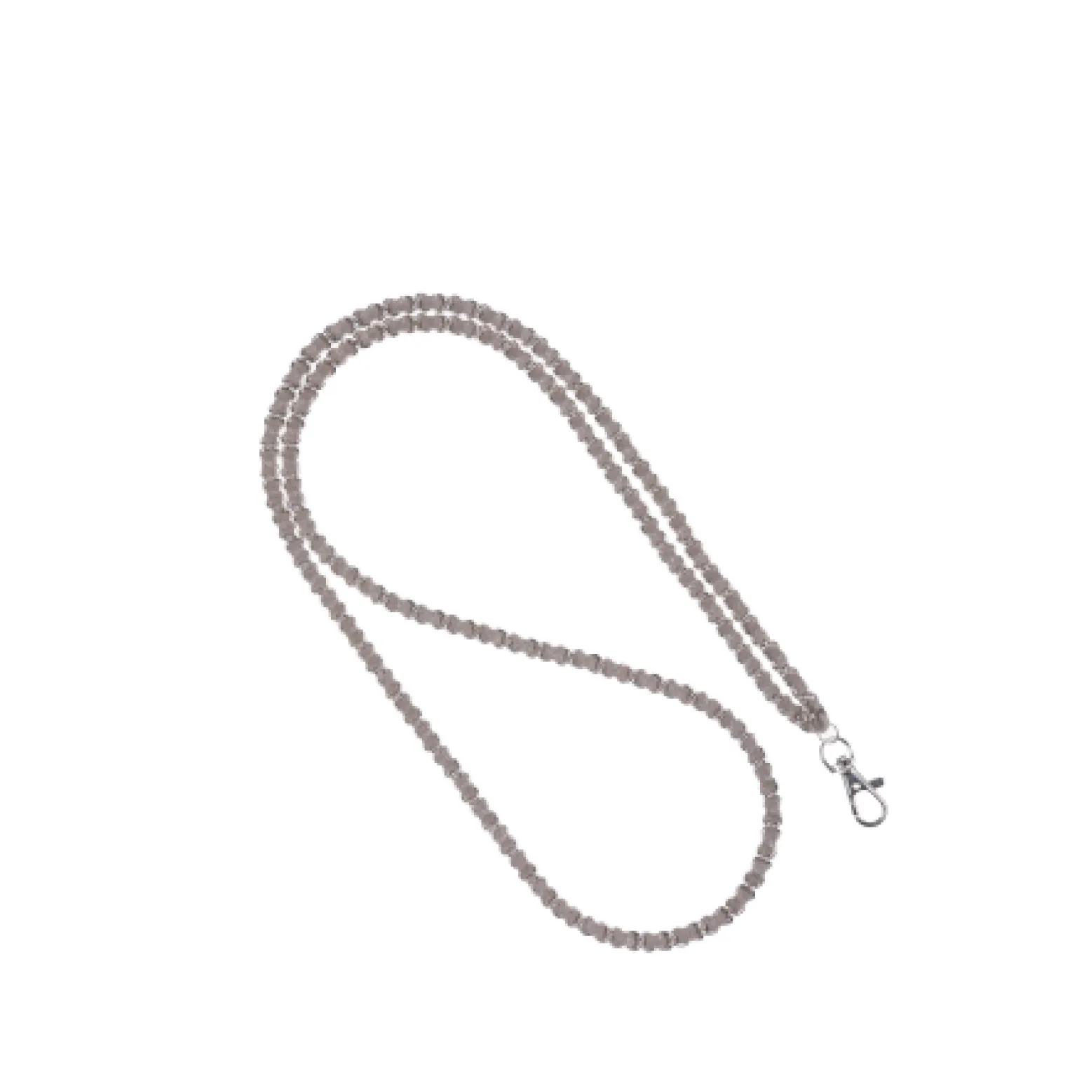 Silver on Silver Crossbody Phone Chain