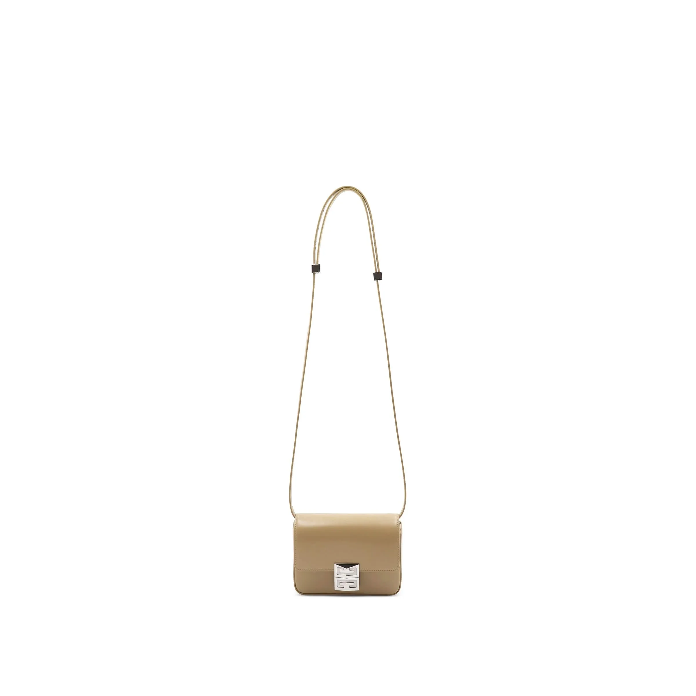 Small 4G Xbody Bag in Box Leather in Beige Cappuccino