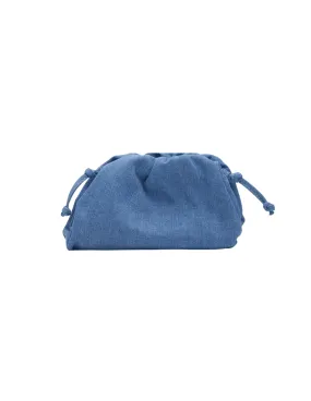 Steven Dann Denim Mini Pouch Clutch