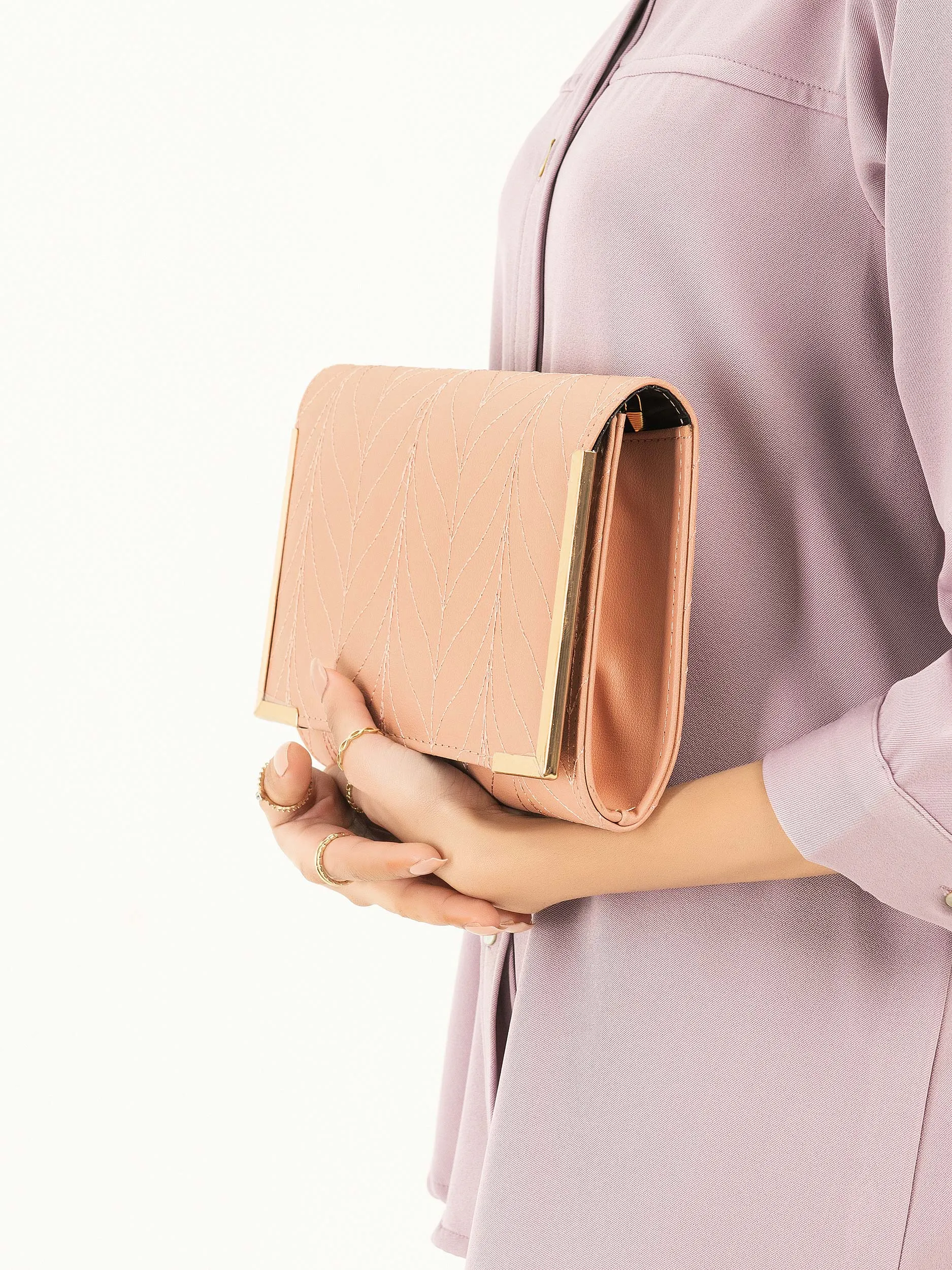 Stitch Pattern Clutch