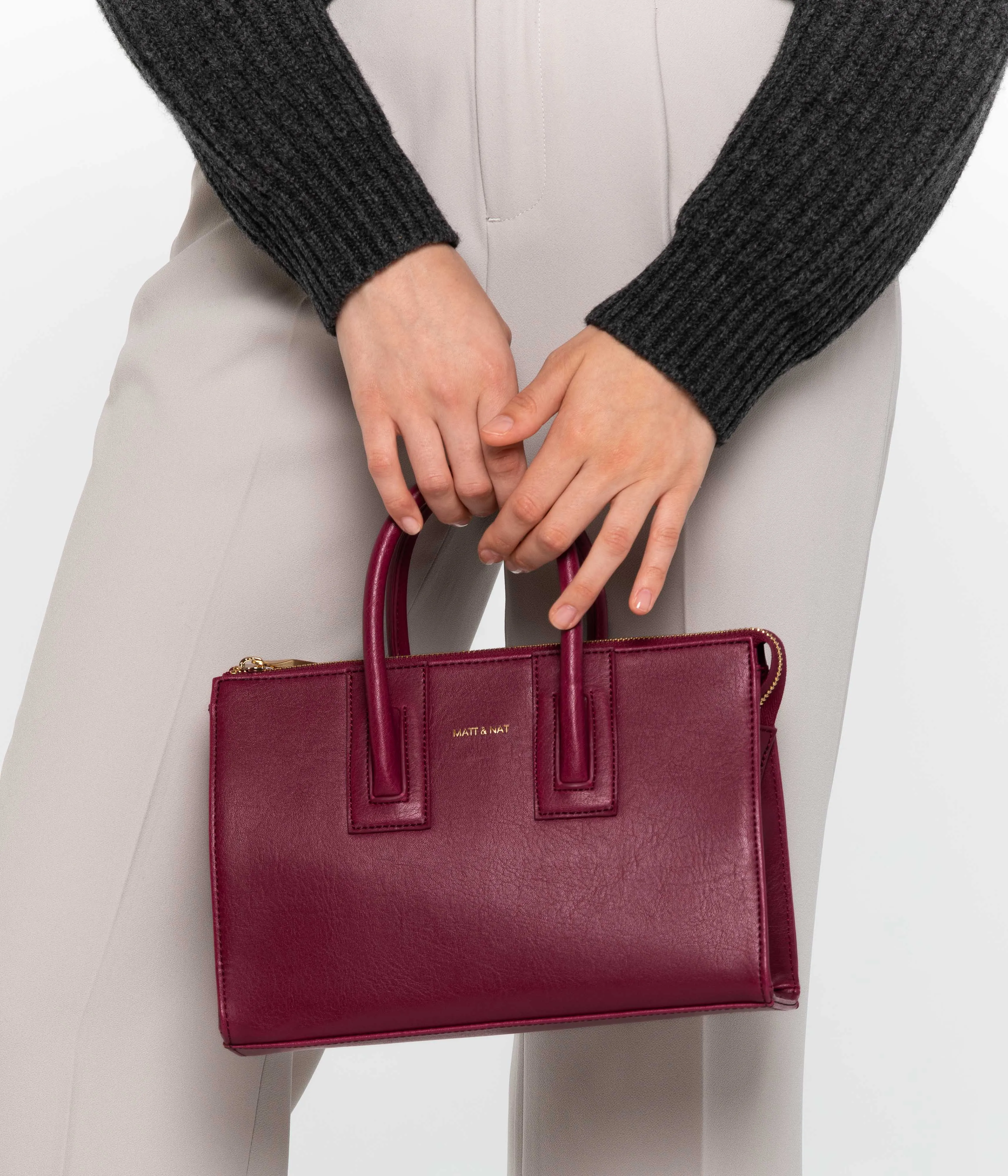 TACOMA MINI Vegan Satchel - Vintage