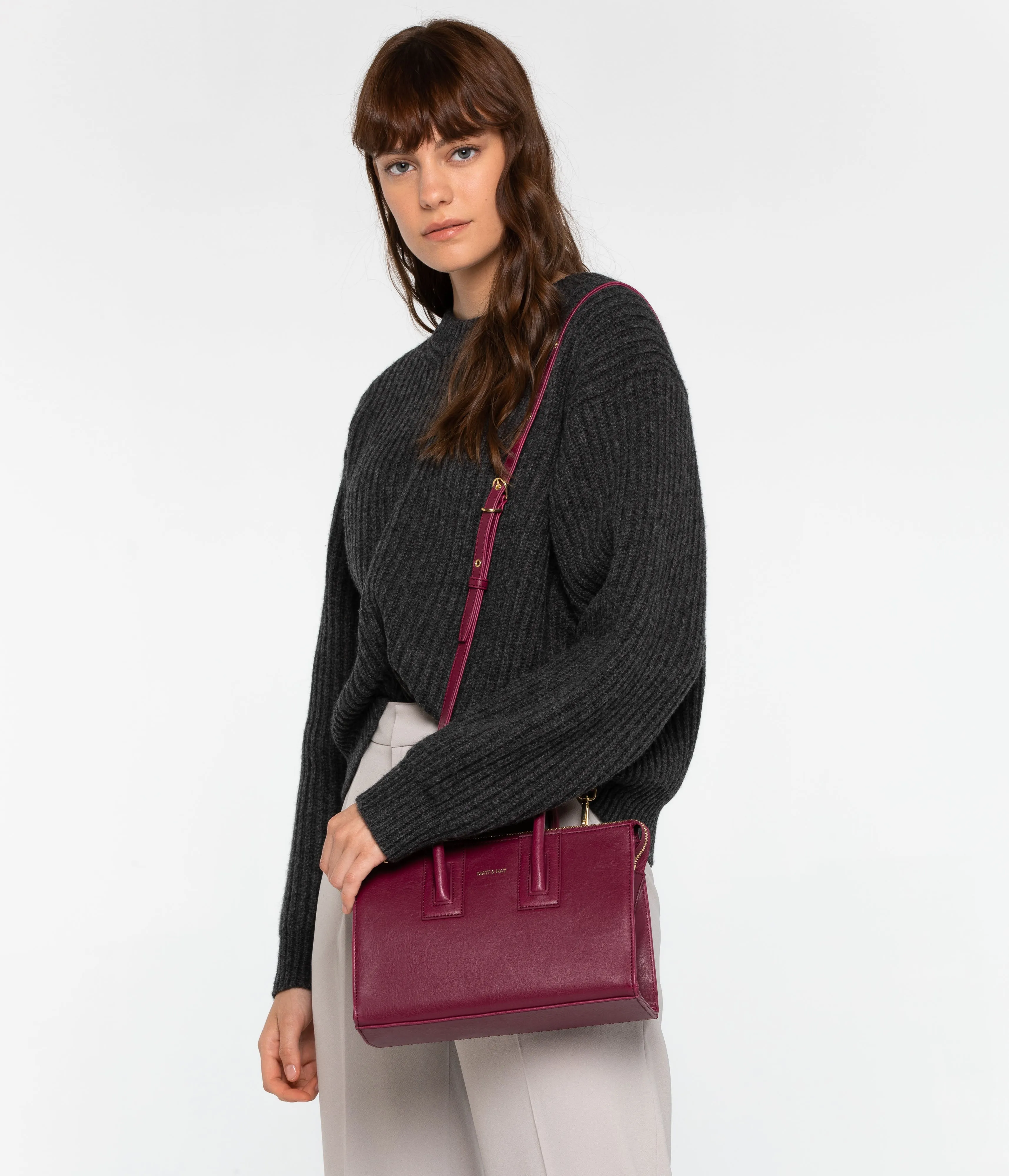 TACOMA MINI Vegan Satchel - Vintage