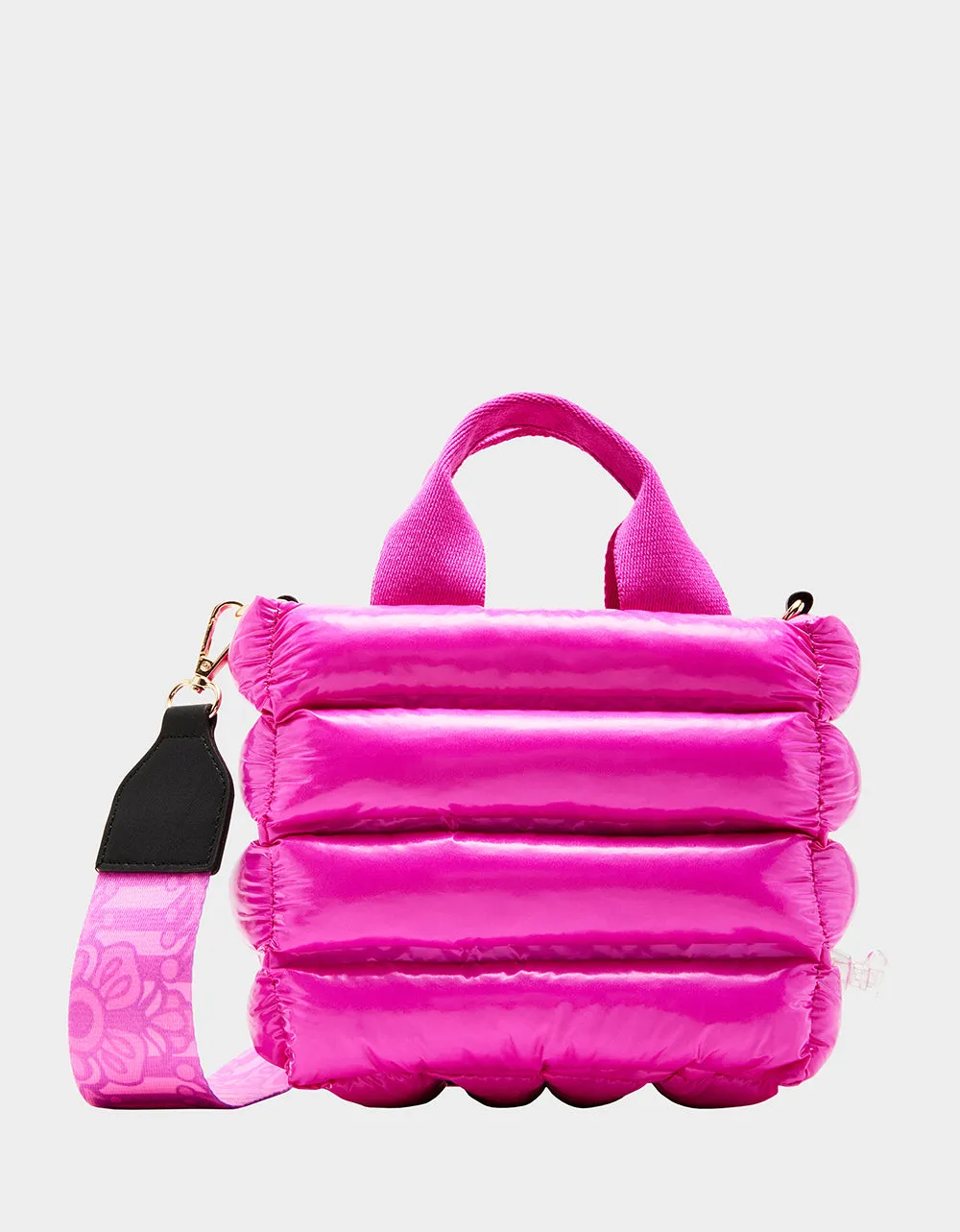 THAR SHE BLOWS WET NYLON MINI TOTE PINK