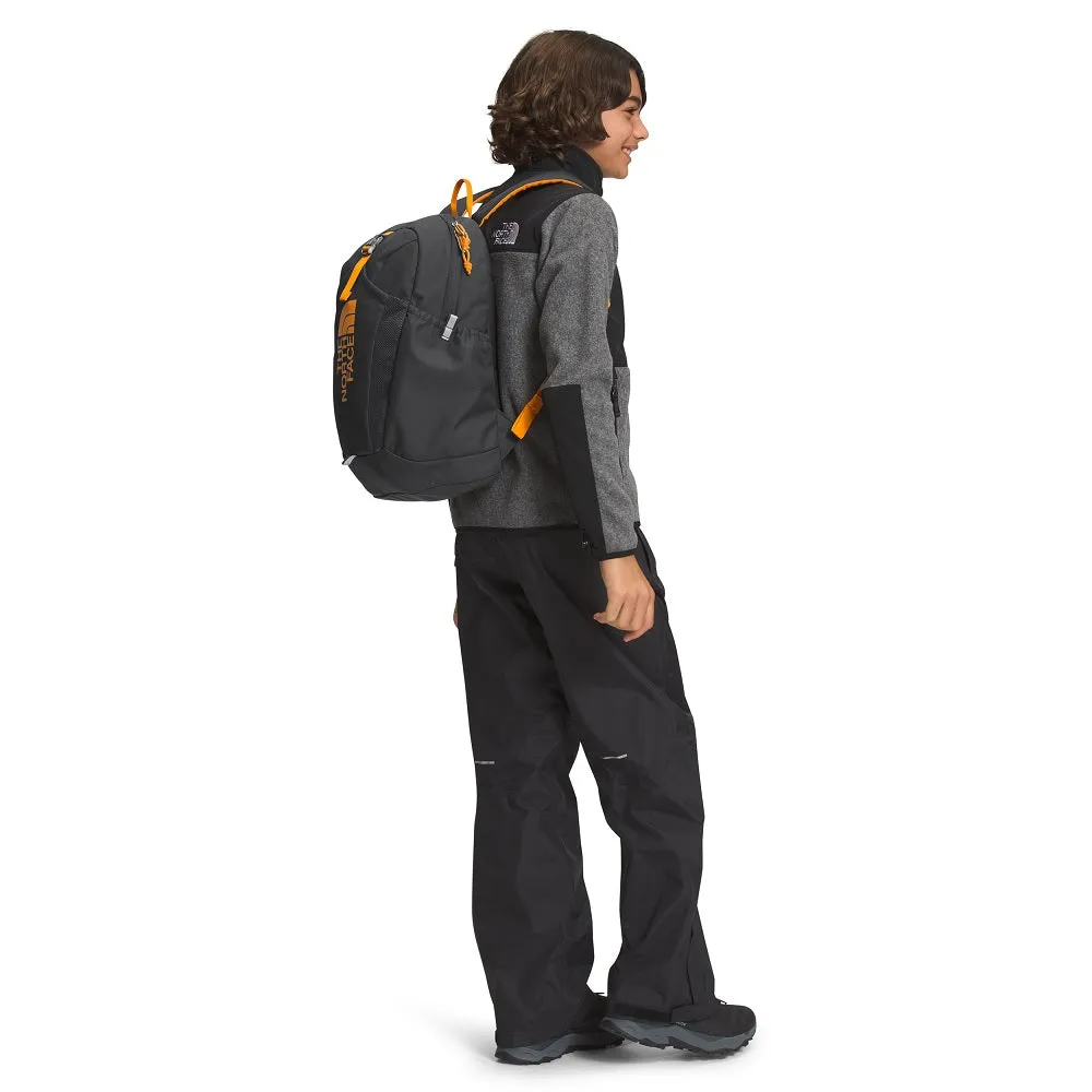 The North Face Youth Mini Recon Backpack (Asphalt Grey/Cone Orange)