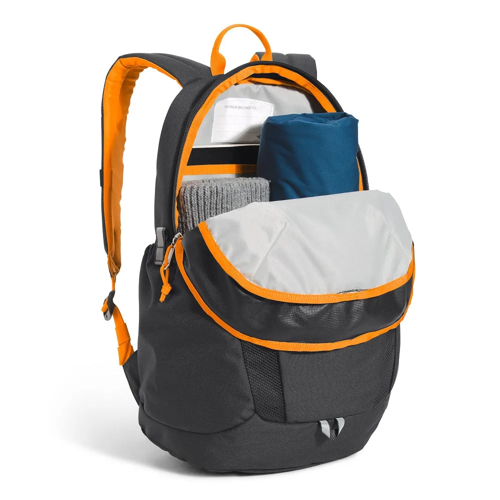 The North Face Youth Mini Recon Backpack (Asphalt Grey/Cone Orange)