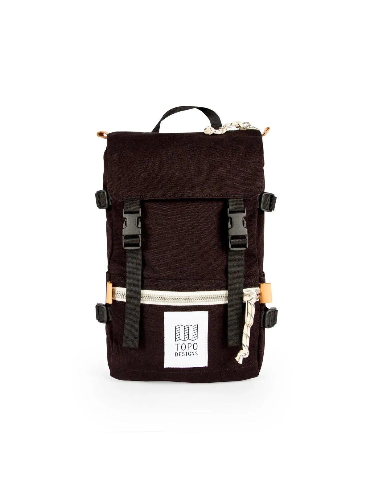 Topo Designs Rover Pack Mini Black Canvas