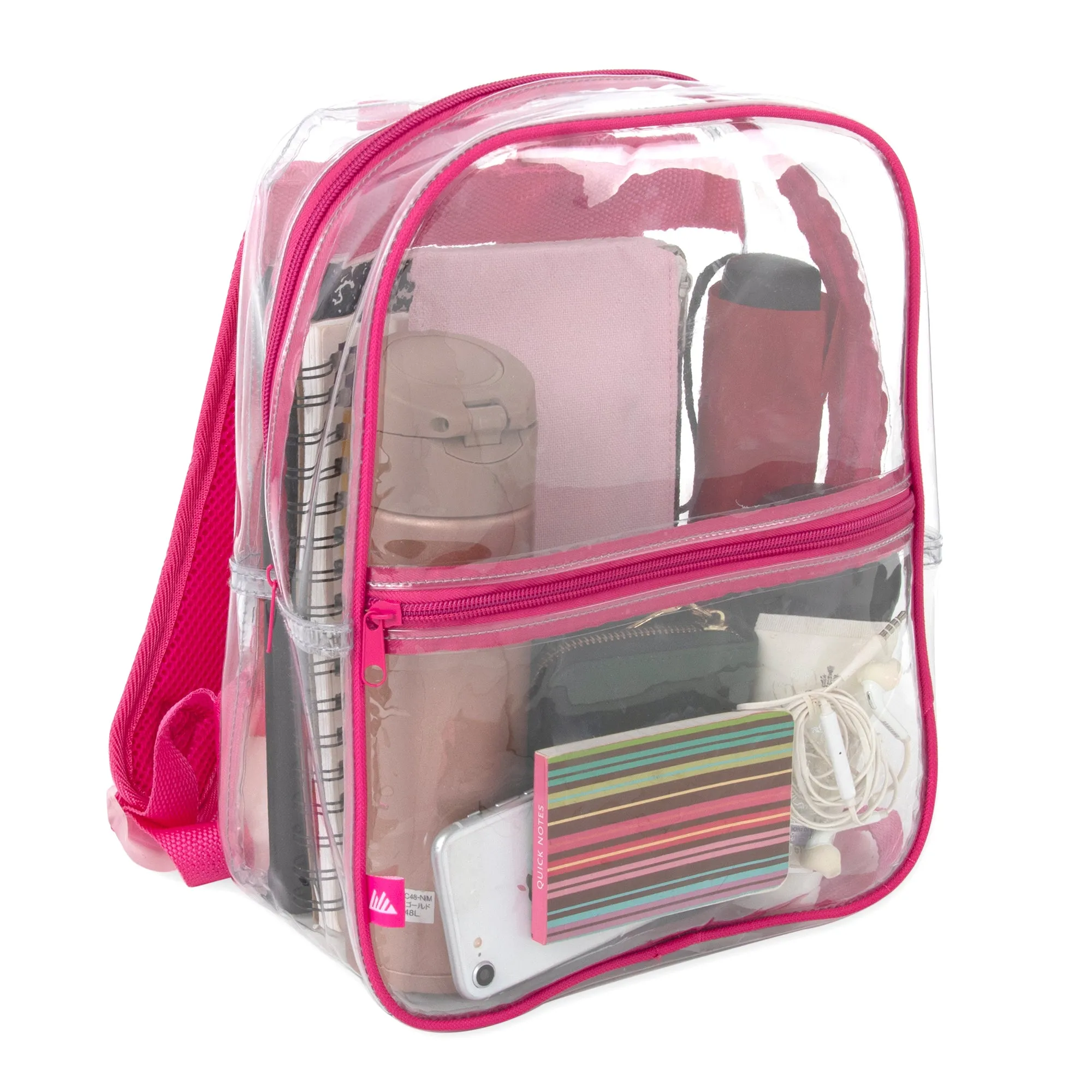 Trailmaker Clear Mini Backpack - Four Color Choices
