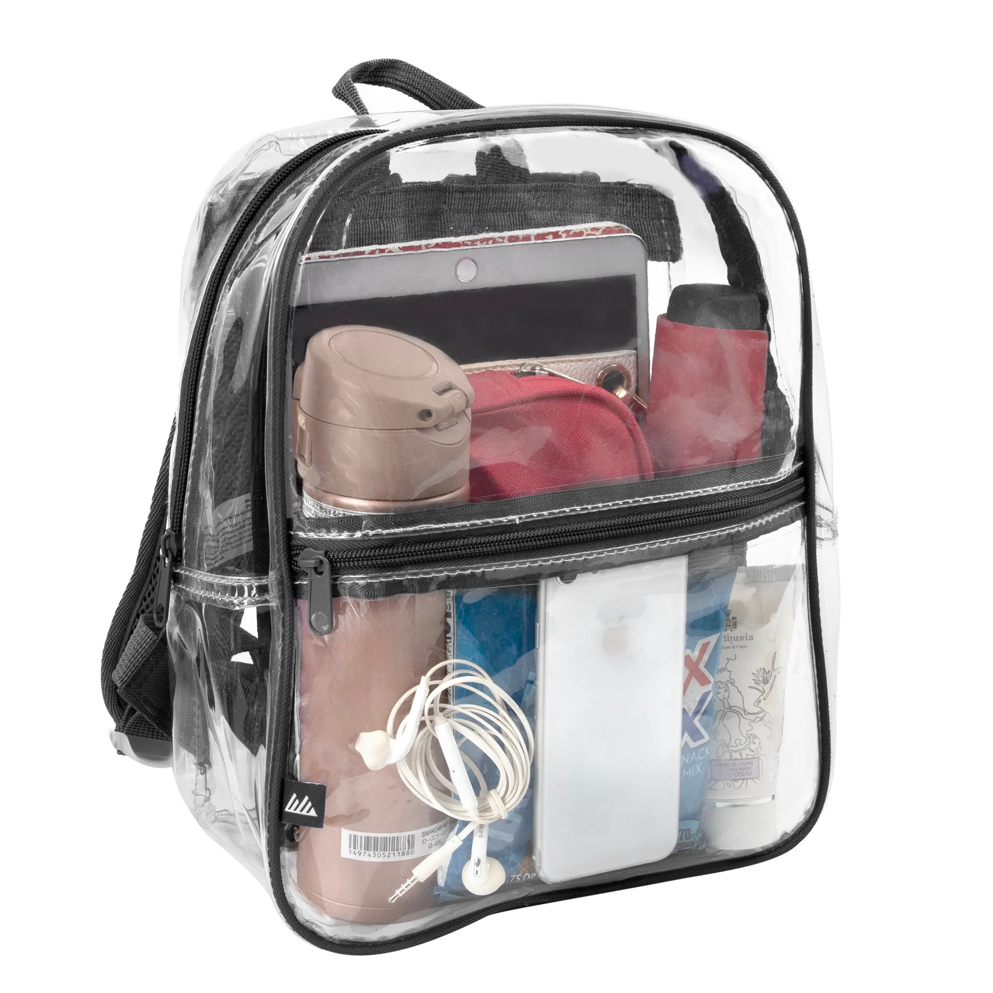 Trailmaker Clear Mini Backpack - Four Color Choices