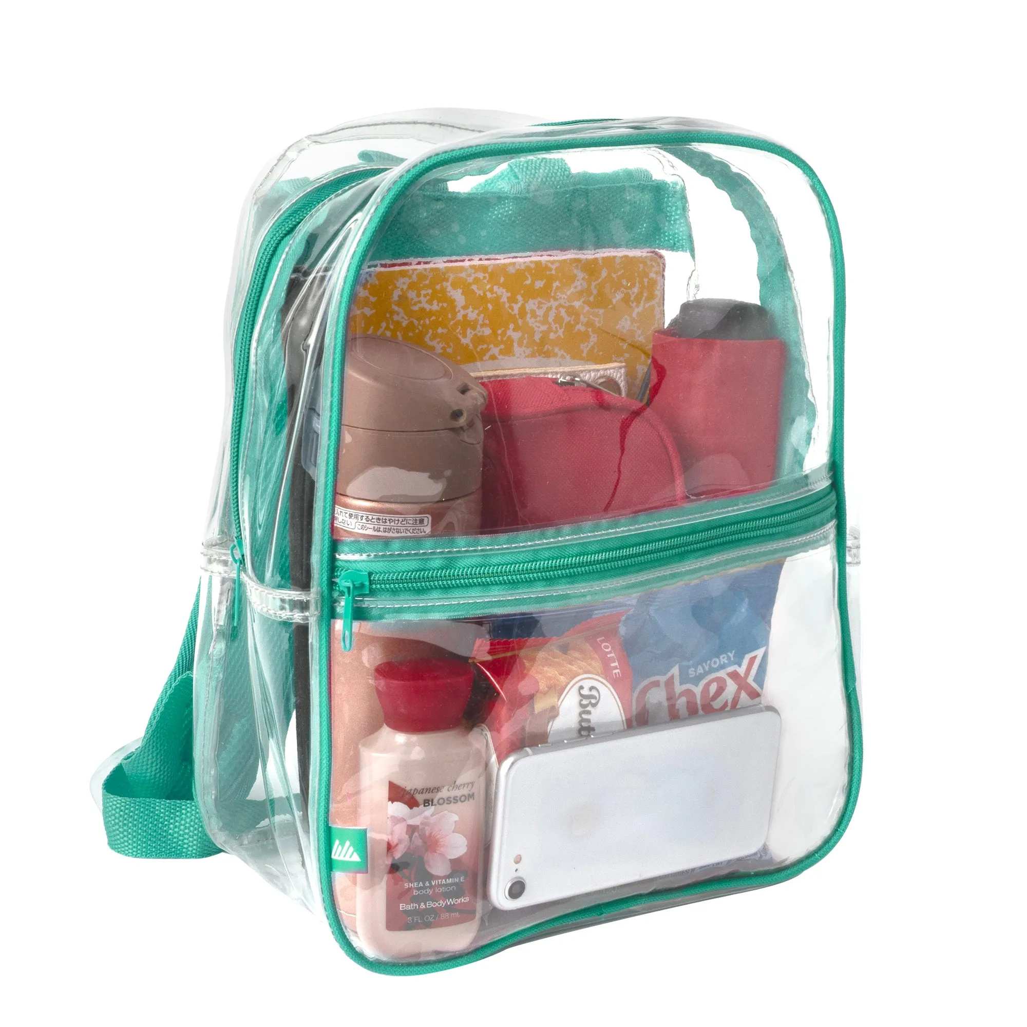 Trailmaker Clear Mini Backpack - Four Color Choices