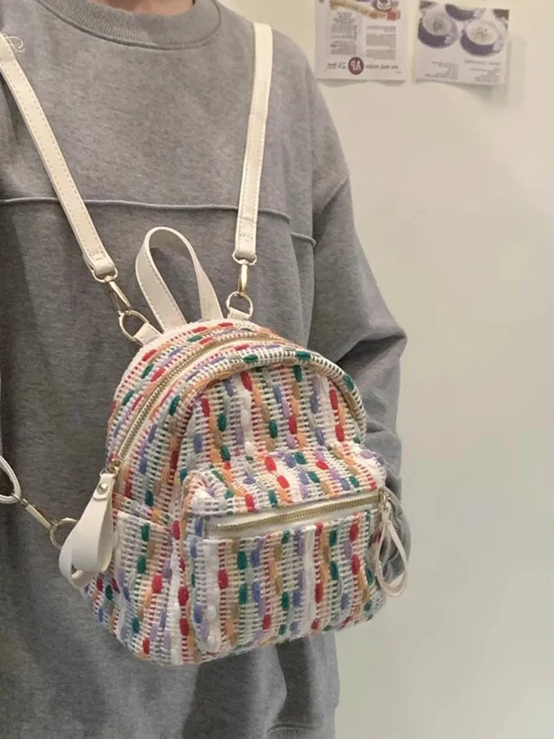 UAKISS  - Women's Mini Fashion Backpack Casual Women Shoulder Bag  High-quality Simple Travle School Backpacks