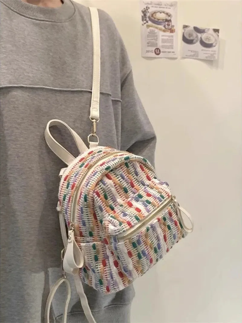 UAKISS  - Women's Mini Fashion Backpack Casual Women Shoulder Bag  High-quality Simple Travle School Backpacks