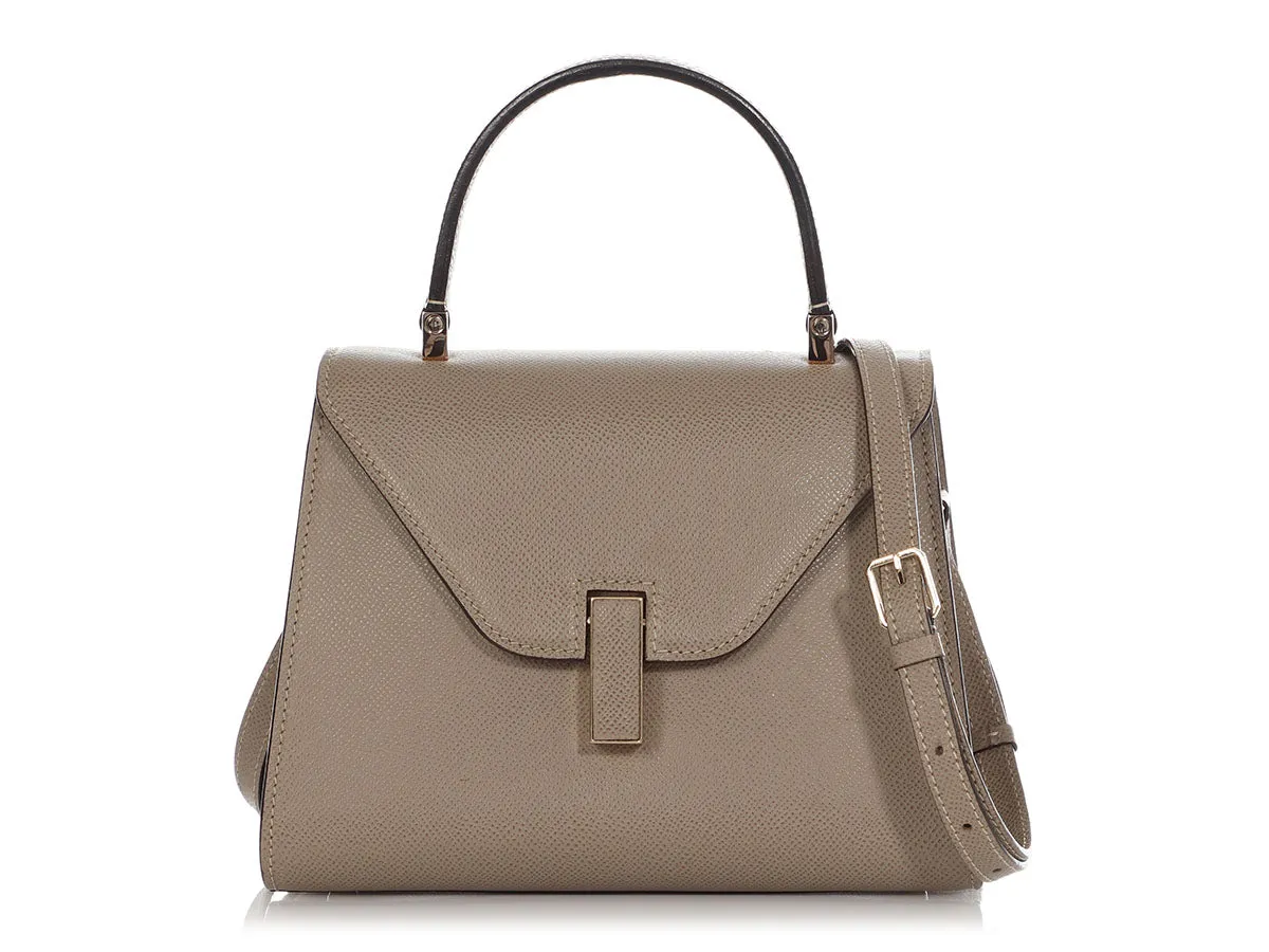 Valextra Mini Oyster Brown Iside