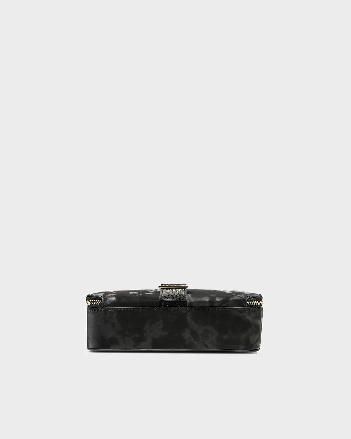Velvet Messenger Bag in Black