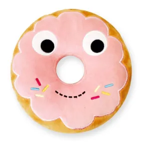 Yummy World 10" Pink Donut Plush Pillow