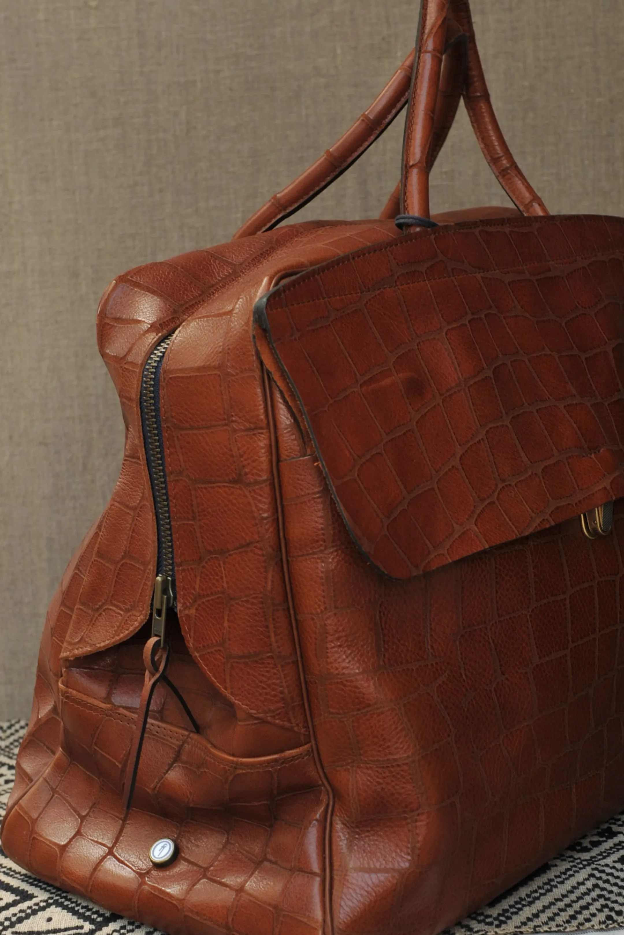Zoom Travel Bag - Croco
